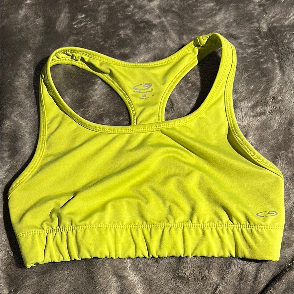 Champion Lime Green Sports Bra